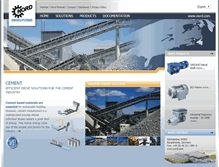 Tablet Screenshot of cement.nord.com